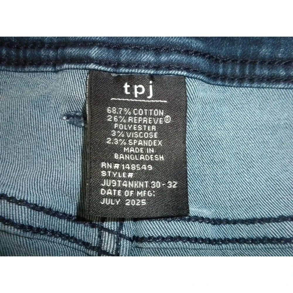 The Perfect Jean NYC Jeans Mens 32x30 Knight Blue Denim Bootcut Comfort Stretch